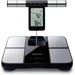 OMRON 体脂肪計・体組成計　HBF-702T BK色 カラダスキャン オムロン カラダスキャン 体重体組成計 HBF-702T-BK カラダ