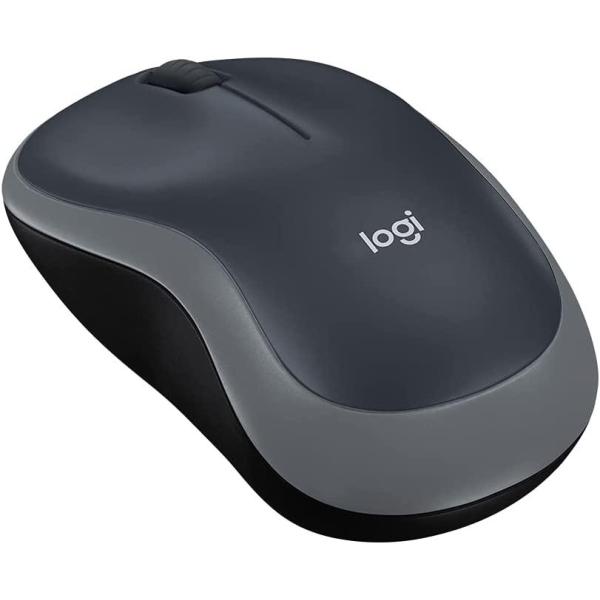 LOGICOOL ロジクール ワイヤレスマウス 無線 マウス M186CG 小型 電池寿命最大12ケ...