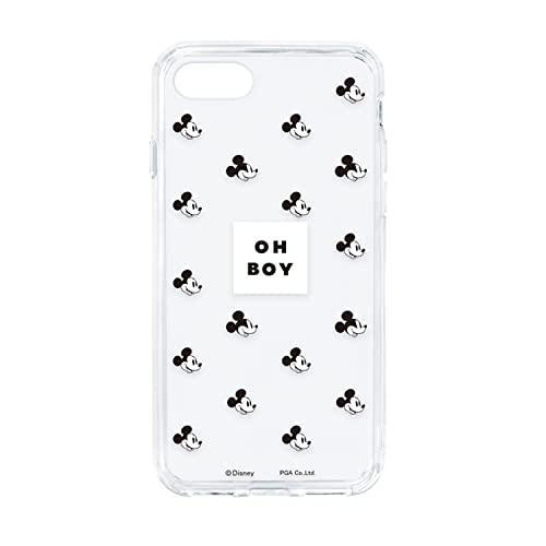 ピージーエー(PGA) iPhone SE(第3・2世代)/8/7用 抗菌ハイブリッドケース ミッキ...