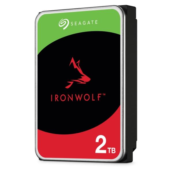 SEAGATE Ironwolf(NAS HDD) 3.5inch SATA 6GB/s 2TB 5...