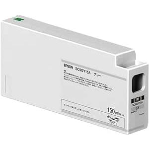EPSON エプソン インクカートリッジ(グレー/150ml)(SC9GY15A)