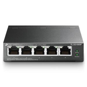 TP-Link Omada スイッチングハブ 5ポート TP-Link スイッチングハブ 5ポート PoE+ (4ポートPoE+、各30Wまで
