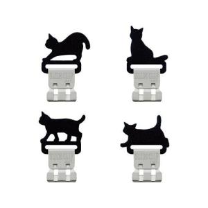 トーキン スライドクリップ ネコ シルバー SC-N4S