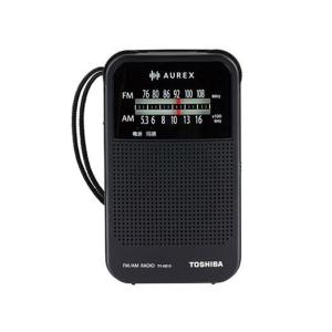 Aurex 東芝 AUREX ポケットラジオ TY-SCR70 ワイドFM AM FM