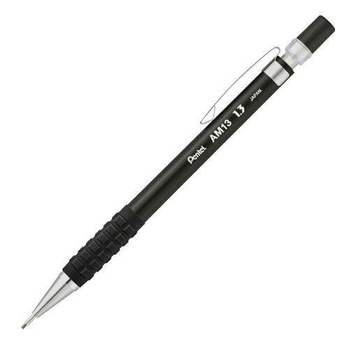ぺんてる アメインシャープペン1.3ブラック AM13-A