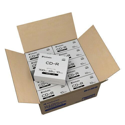 VERBATIM データ用CD-Rプラケース 100P SR80FP100VC