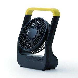 TOPLAND SFY-59BK どこでもFAN DCモーター搭載 3段階風量調節 ハンドル付 ブラック(SFY-59)｜ecjoyecj23