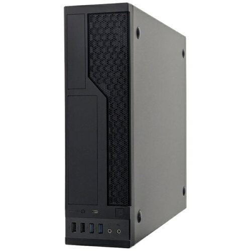 80PLUS GOLD 300W電源搭載 スリムPCケース (CE685/300G/C) /Micr...