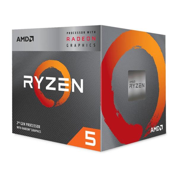 AMD Ryzen 5 3400G With Wraith Stealth cooler (4C8T...