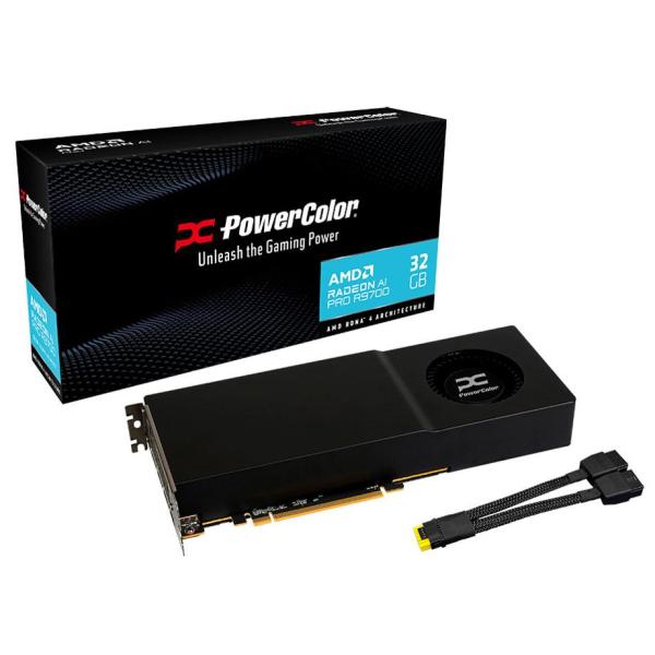 PowerColor Radeon AI PRO R9700 AI推論、開発、その他のメモリ負荷の高...