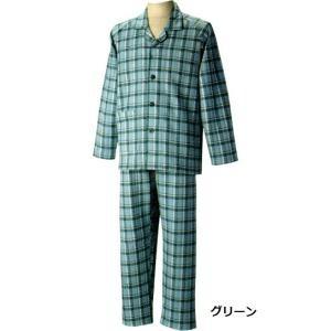 グンゼ 紳士用長袖パジャマ(秋冬用)LL グリーン　C1342055