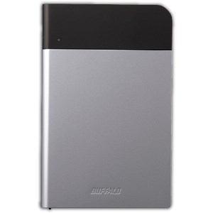 BUFFALO バッファロー HD-PZN1.0U3-S ICカード対応 耐衝撃 ポータブルHDD ...