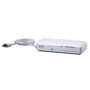 BUFFALO バッファロー レイヤー2 Giga対応 ノン・インテリジェントスイッチ 8ポート 電...