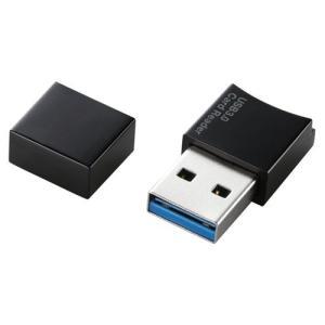 エレコム メモリリーダライタ microSD専用 USB3.0 ストラップ付