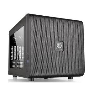 Thermaltake Core V21/Black/Win/SECC 水冷対応キューブ型PCケース (CA