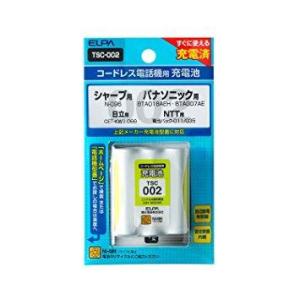 ELPA エルパ 朝日電器 電話機用充電池 TSC-002｜ecjoyecj23