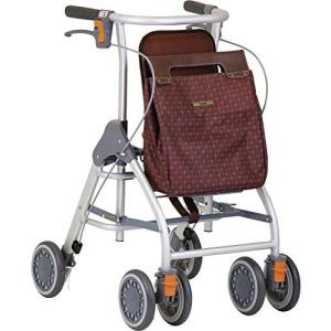 Tacaof 抑速ブレーキ付歩行車 テイコブ リトルRF ブルー 幸和製作所