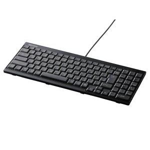 USB接続 有線スリムキーボード BSKBU14BK （ブラック）の商品画像