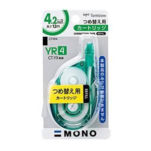 トンボ鉛筆 　修正テープカートリッジ　 １０個入 (CT-YR4X10)