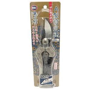 積層鋼 剪定鋏200mm 金止 オノテツ 日本製 高級感のある波紋のような