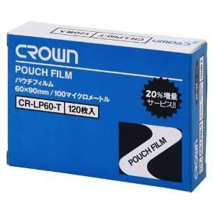 クラウングループ パウチフィルム(一般カードサイズ) CR-LP60-T(100マイイリ)｜ecjoyecj23