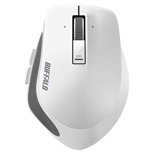BUFFALO バッファロー Bluetooth プレミアムフィットマウス Mサイズ ホワイト(BSMBB500MWH)