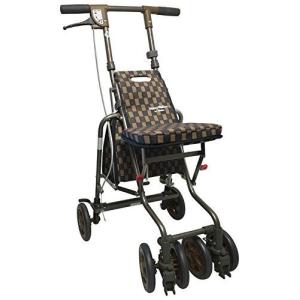 島製作所 サニーウォーカーAW-RB クラッシックガーデンBK シルバーカー シルバーカー サニーウォーカー AW−RB クラシックガーデンBK