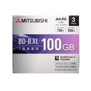 三菱化学メディア VBR520YP3D1 録画用BD-RXL(片面3層)インクジェットプリンタ対応ワ...