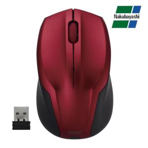Digio2 BlueLED 無線マウス MUS-RKT125R （レッド）の商品画像