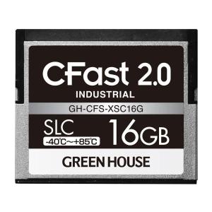 グリーンハウス CFast2.0 SLC -40〜+85°C 16GB (GH-CFS-XSC16G)の商品画像