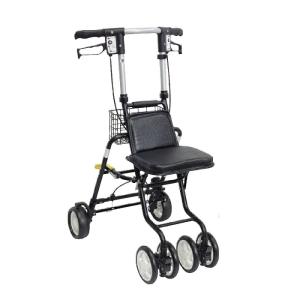 島製作所 シルバーカー テノール EVO クロコダイルBK 手押し車 老人用