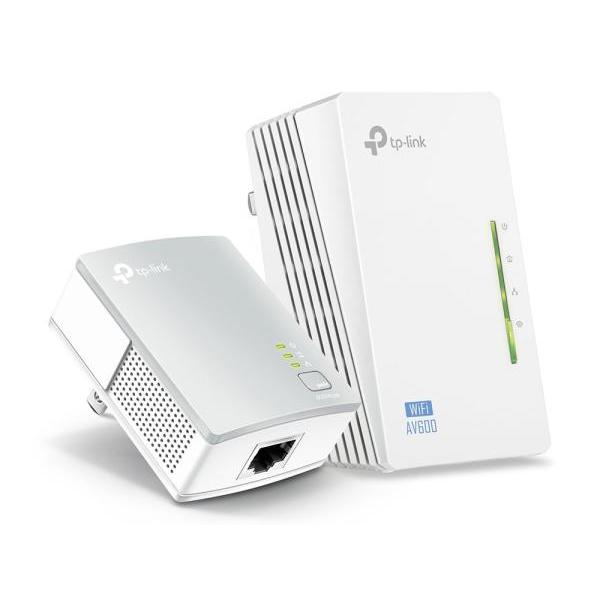 普聯技術 AV600 PLCアダプターと300Mbpsの中継器＆PLCアダプターのセットモデル(TL...
