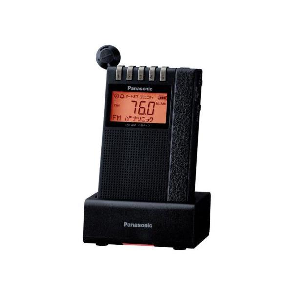 PANASONIC パナソニック 通勤ラジオ FM/AM 2バンド ワイドFM対応 アンテナ機能付き...