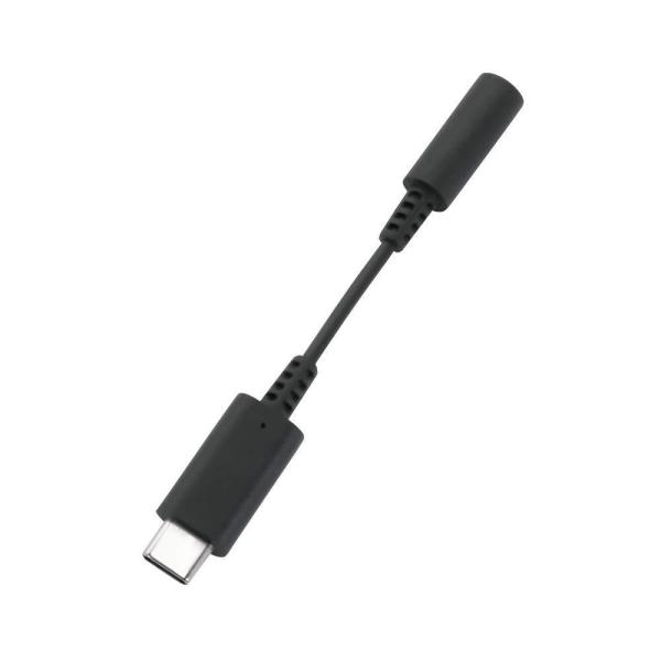 オウルテック デジタル出力対応 USB Type-C Φ 3.5mm オーディオ変換ケーブルBK(O...