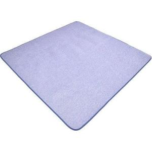 iiもの本舗  クールラグマット 2畳 ネイビー 約180×180cm