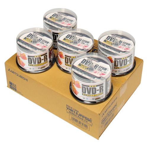 MITSUBISHI 三菱電機 三菱化学 VHR12JPP50C 録画用DVD-R 4.7GB 1-...
