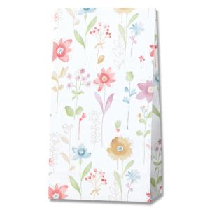 シモジマ(shimojima) シモジマ ヘイコー 紙袋 マチ付 ファンシーバッグ S1 フラワーアラカルト 12x6.5x22cm 100枚 003096001