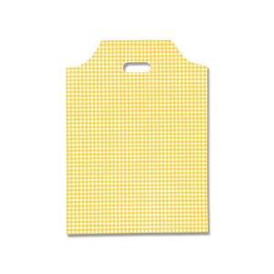 シモジマ HEIKO 手抜きポリ袋 ハンディバッグ SS ギンガム2 Y 100枚 006958183 1パック