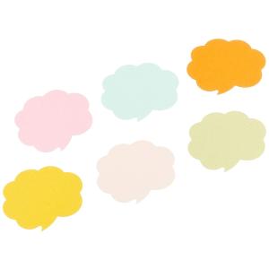 ササガワ ササガワ ぷちカード 16-7011 フキダシ 小 6色各3枚入