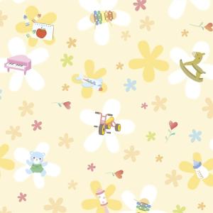 ササガワ(Sasagawa) タカ印 ラッピングペーパー 49-8300 ベビートイズ 全判 10枚巻ロール