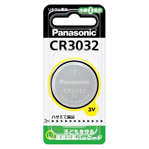 PANASONIC パナソニック パナソニック リチウム電池 コイン形 1個入 CR3032