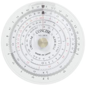 コンサイス 定規 円形計算尺 28N 100973