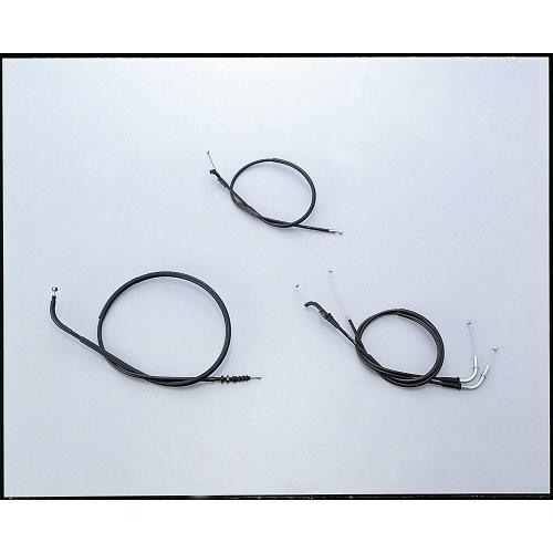 大阪単車用品工業 ハリケーン　HB6710 ロング クラッチケーブル ブラック ZZR400('90...