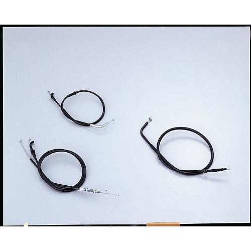 大阪単車用品工業 ハリケーン　HB6716 ロング スロットルケーブル W ブラック ZZR250