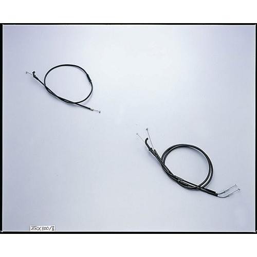 大阪単車用品工業 ハリケーン　HB6762 ロング チョークケーブル ブラック ZRX1100/II...