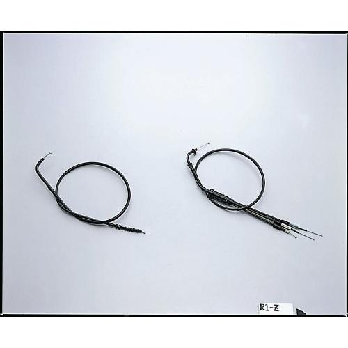 大阪単車用品工業 ハリケーン　HB6349 ロング クラッチケーブル ブラック R1-Z