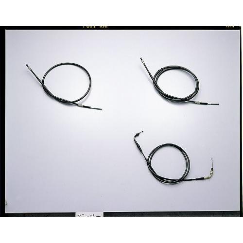 大阪単車用品工業 ハリケーン　HB6266 ロング リアブレーキケーブル ブラック スーパーDio-...