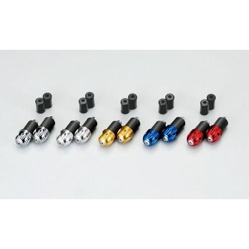 ハリケーン　HB0316A φ22アルミサイドキャップ ビレット シルバーアルマイト 汎用タイプ_一...