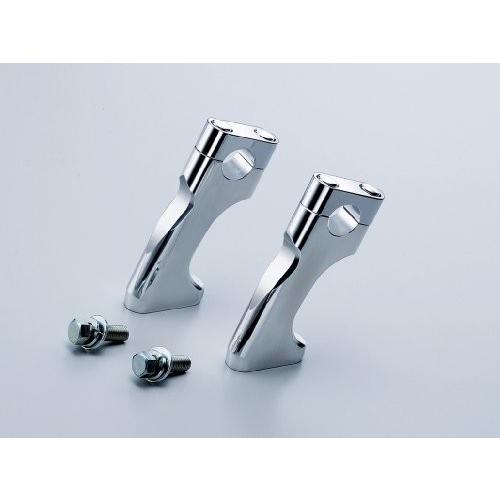 大阪単車用品工業 ハリケーン　HB0524C プルバックライザーH100 クロームメッキ フォルツァ...