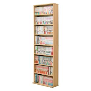 萩原 本棚 ブックシェルフ 本 収納 大容量 あらゆるものを大量収納 コミック ラック 文庫本 書架 書庫 幅60cm ナ...
